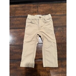 Old Navy Brown Khaki 18m-24m Toddler Pants Front & Back Pockets